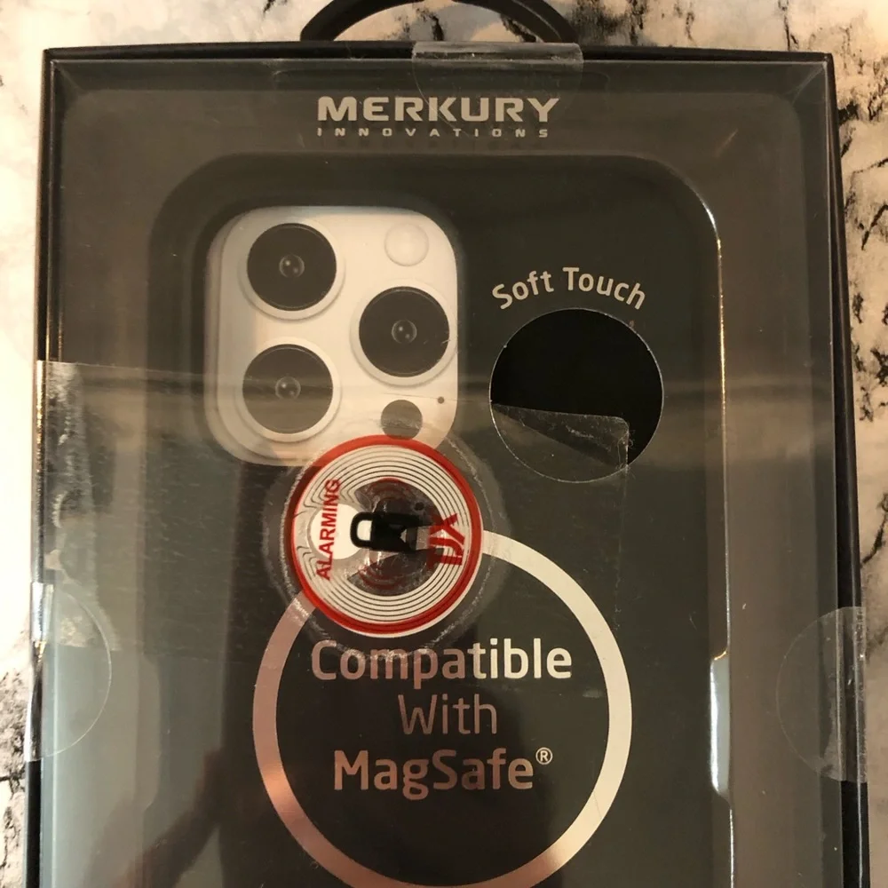Merkury Innovations Flex Soft Touch Silicone Case Black‎ Iphone 16 Pro Max New